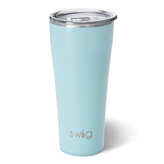 Vaso de aguamarina brillante (32 oz)