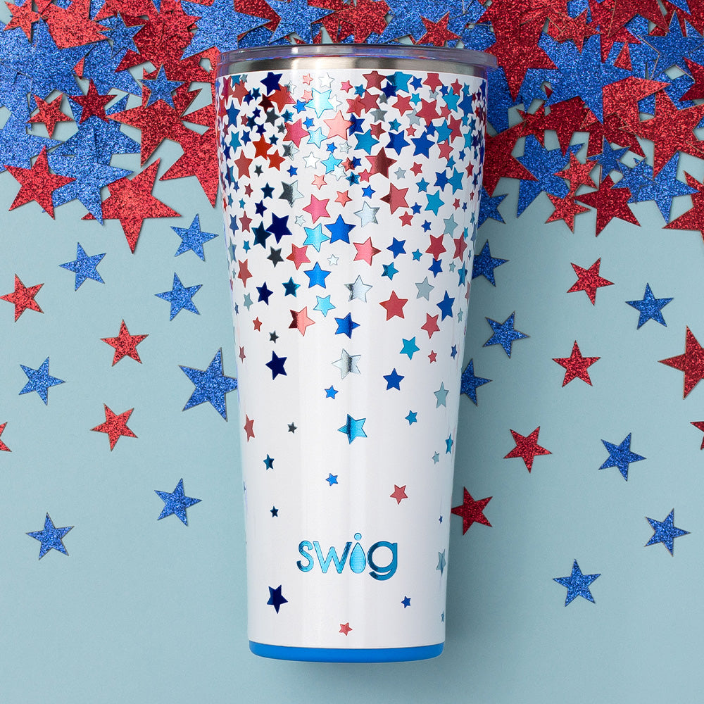 Vaso con estrellas moteadas (32 oz)
