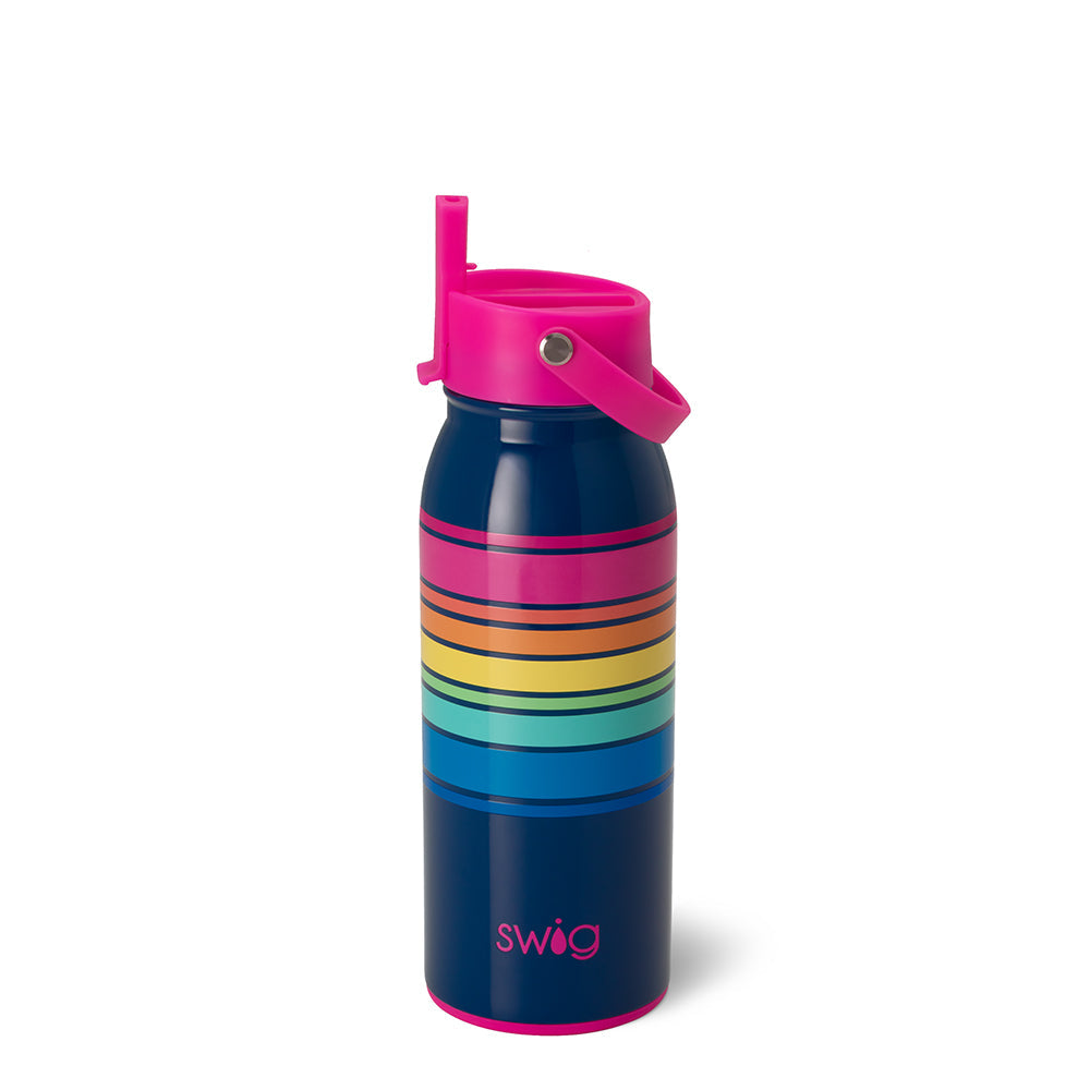Botella eléctrica deslizante con tapa y sorbo (36 oz)