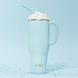 Taza gigante de aguamarina brillante (40 oz)