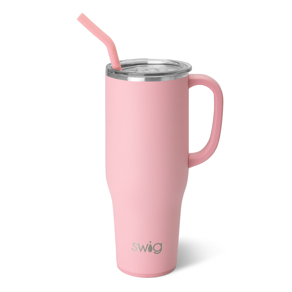 Taza gigante color rubor (40 oz)