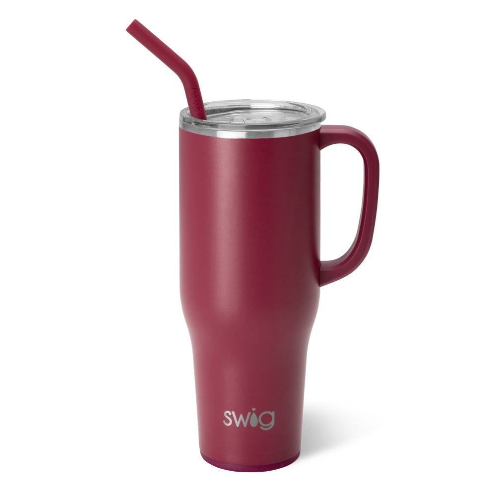 Taza gigante color granate (40 oz)