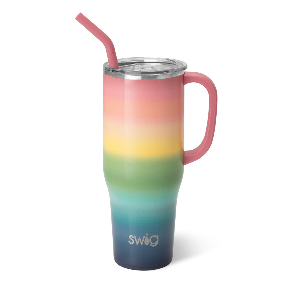 Taza gigante con diseño de puesta de sol (40 oz)
