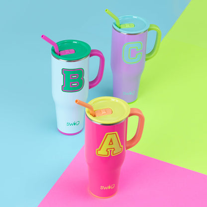 Prep Rally Initial E Mega Mug (40oz)