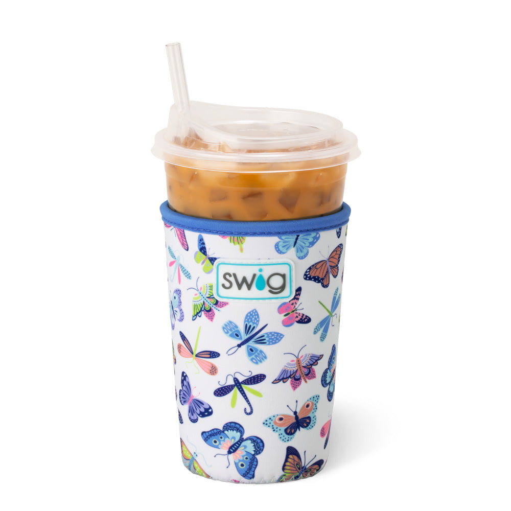 Taza helada con enfriador Butterfly Bliss