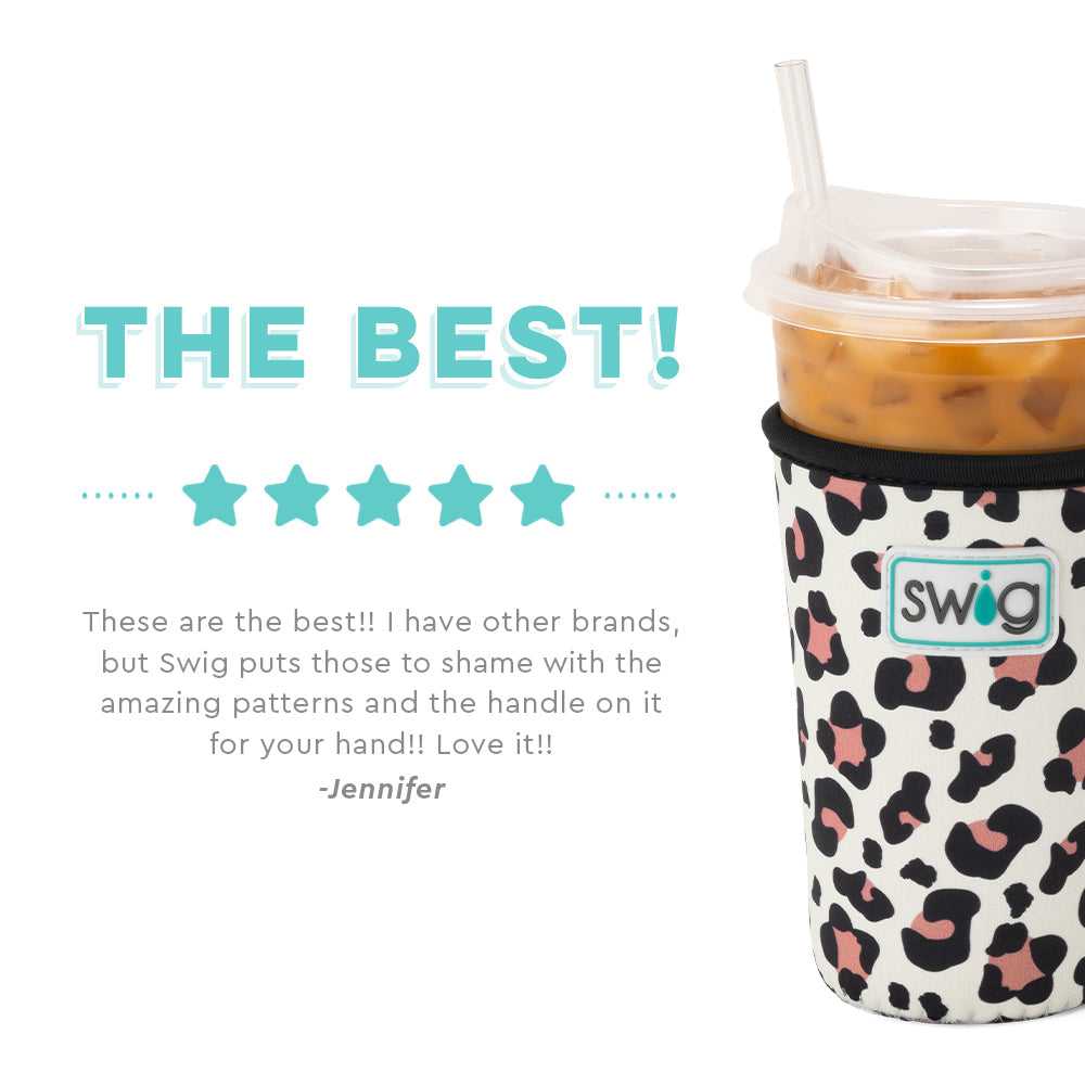 Luxy Leopard Iced Cup Coolie