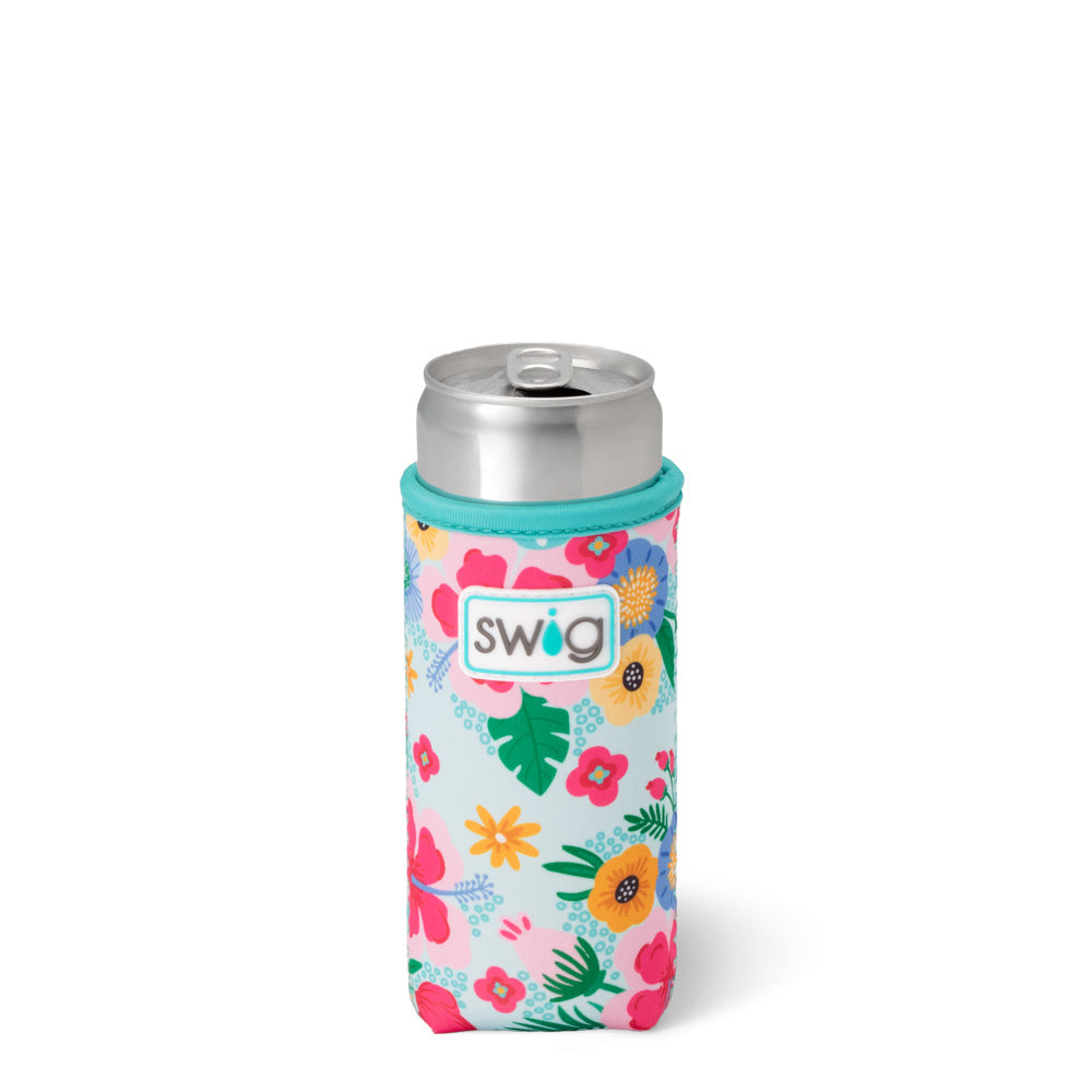 Refrigerador de latas delgado Island Bloom