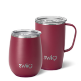 Maroon AM+PM Set
