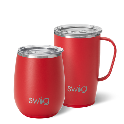 Red AM+PM Set