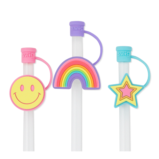 Juego de adornos con pajitas Oh Happy Day