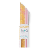 Oh Happy Day + Pink Reusable Straw Set