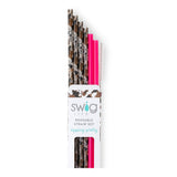 Hayride + Hot Pink Reusable Straw Set