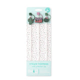 Plant Lady Straw Topper Set